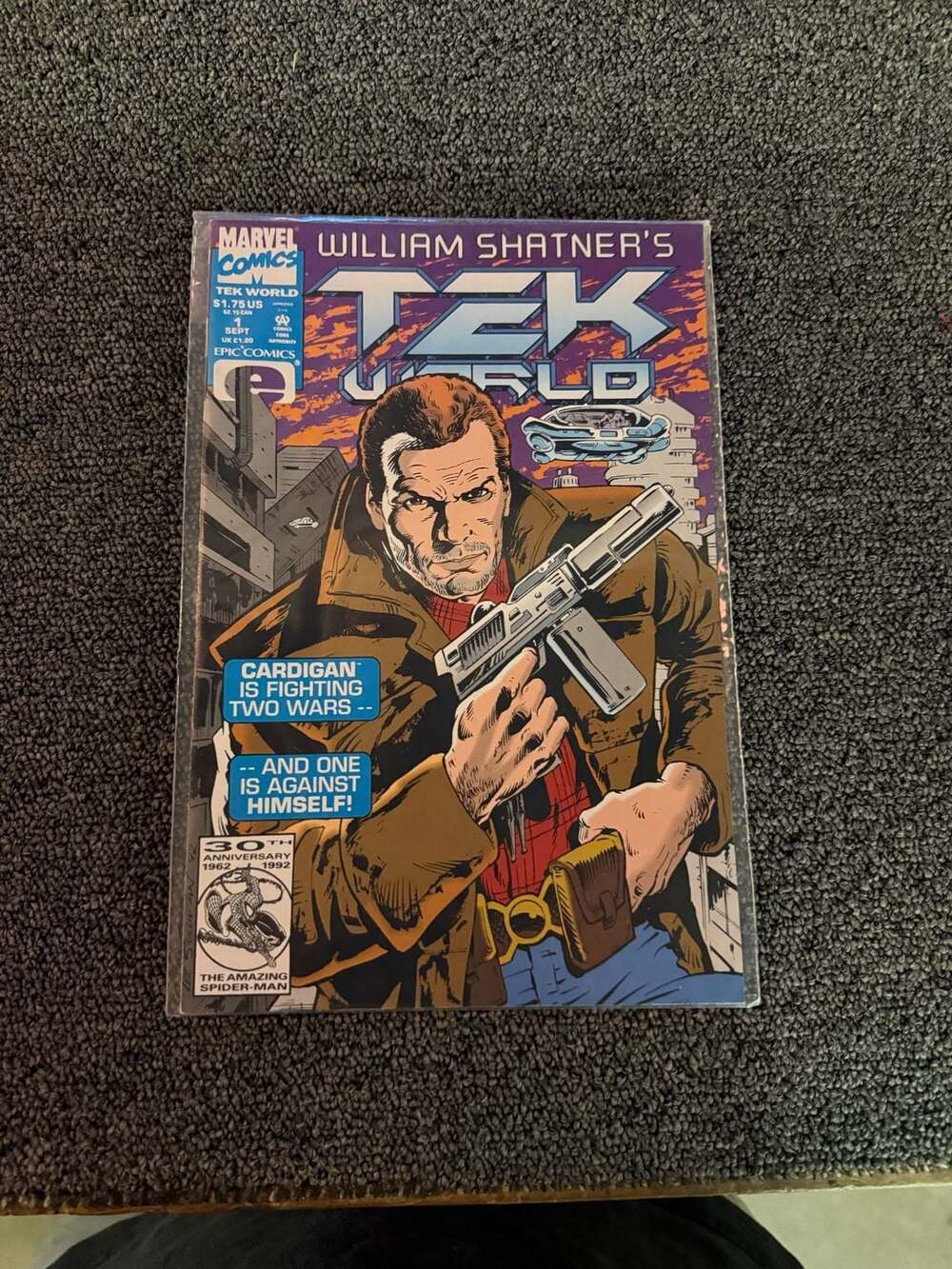Marvel Comics William Shatner's Tek World #1 1992 Comic Book